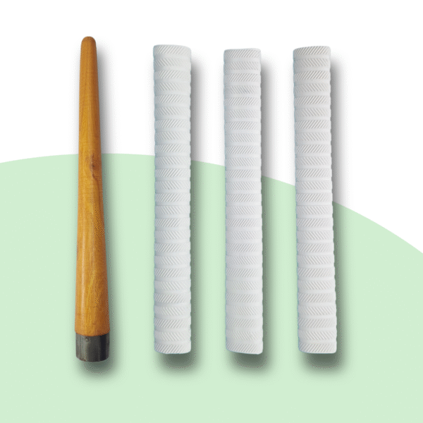 Cricket Bat Grip 3 Grip 1 Wooden Grip Cone (Pack of 4)