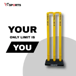 Cricket Plastic Full Size Stump Black